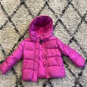 GAP Kids Pink Puffer Jacket